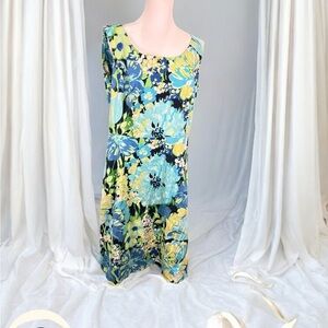 Studio I Sleeveless Floral Dress Size 20 W